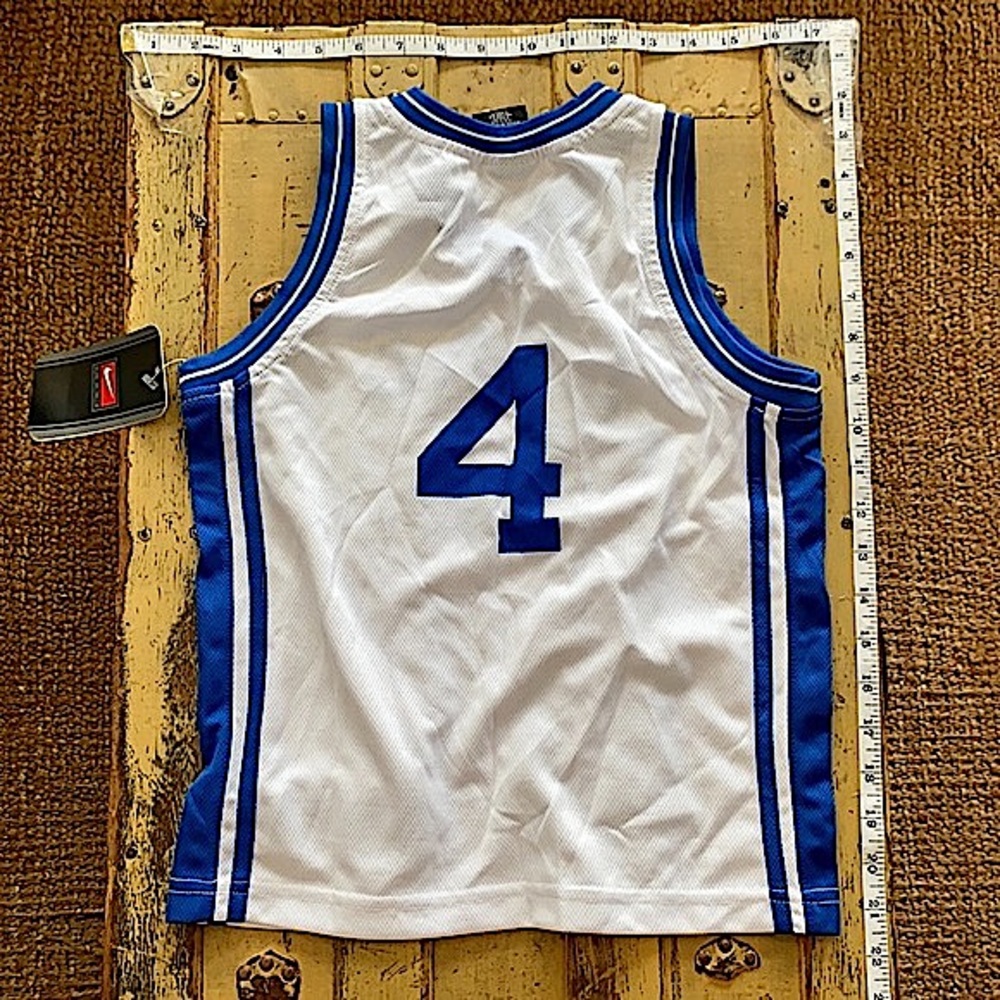 DUKE BASKETBALL JERSEY NIKE TEAM DUKE BLUE DEVILS NWT BASKETBALL JERSEY KIDS 6 - Picture 9 of 10